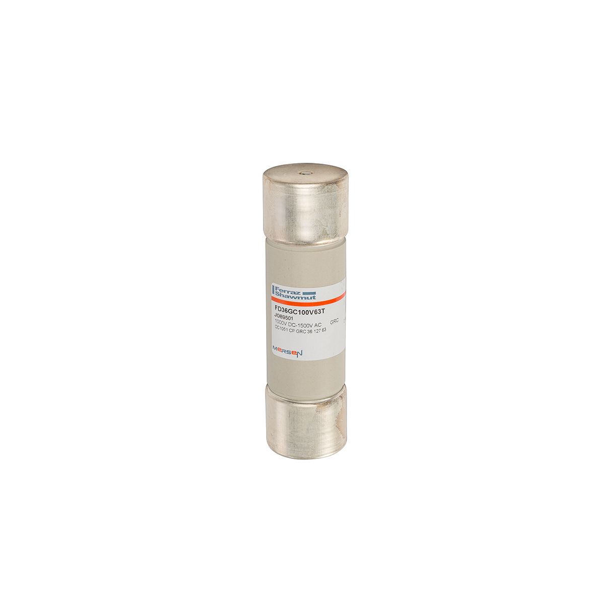 J089501 - Size 36x127 gR 1000VDC with trip-indicator gR 63 A VAC/1000VDC